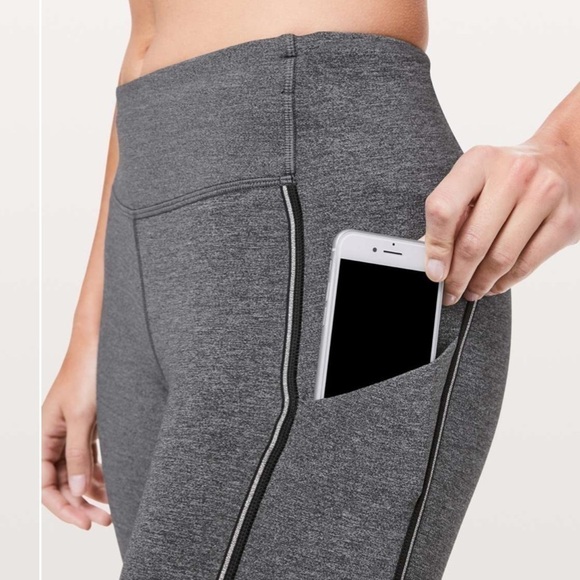 Lululemon Speed Up Tight Metallic Size 6 - Picture 4 of 11